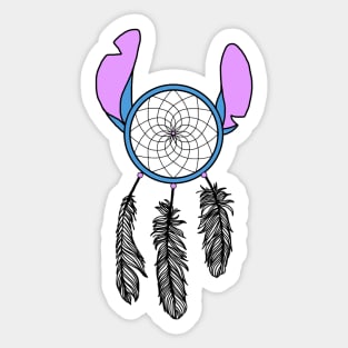 Stitch Dream Catcher Sticker